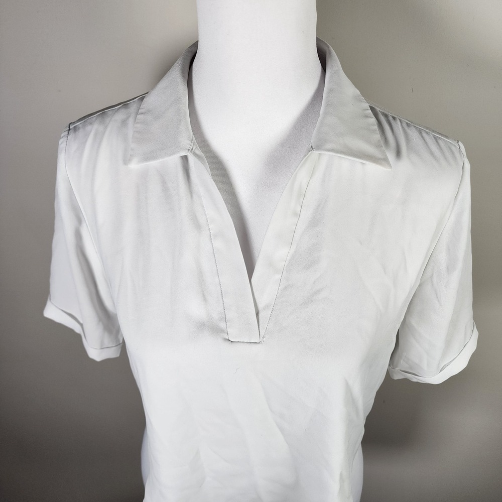 Babiton Aritzia Blouse Womens XS Lightweight Formal Shirt Collared Office‎ Work - Picture 2 of 12